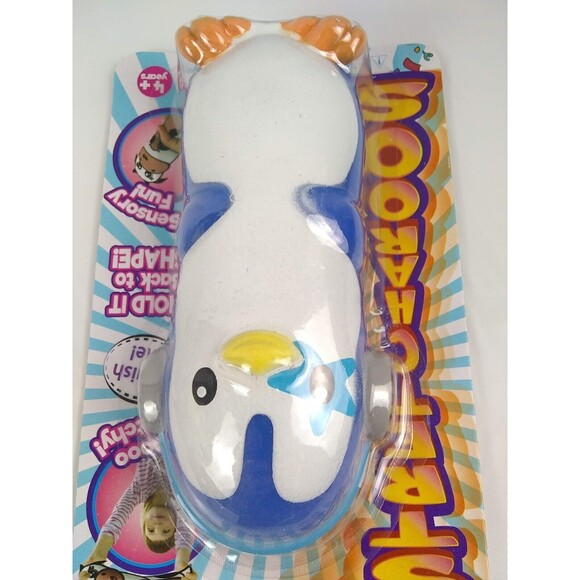 Penguin Squishy Ping Stretcharoos Figure Toy Bettertoyz Squeezable Squish Bird - Picture 14 of 16